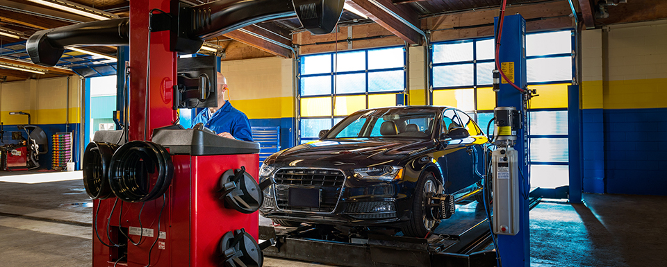 Front End, Tire, & Wheel Alignment Service