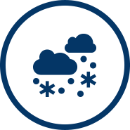 No more risk of snow icon