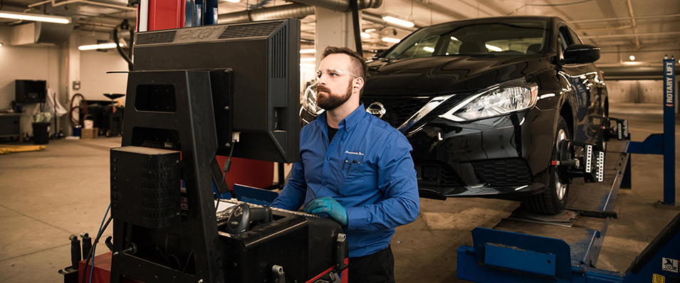 Front End, Tire, & Wheel Alignment Service