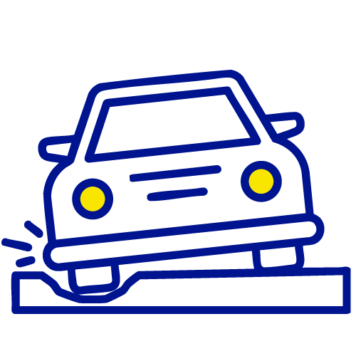 road hazard icon