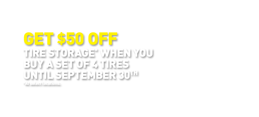 Tire Storage Promotion