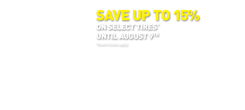 SAVE UP TO 15%