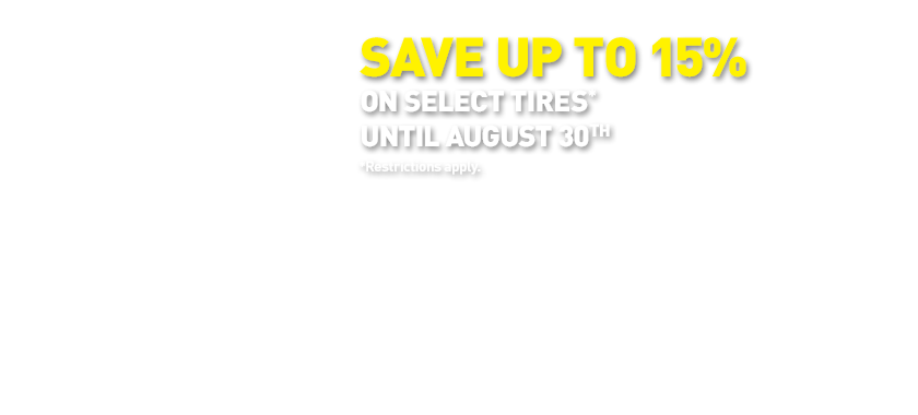 SAVE UP TO 15%
