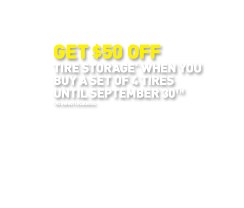 Tire Storage Discount